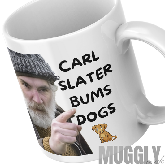 Brassic - Farmer Jim - Carl Slater Bums Dogs Mug