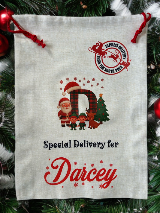Personalised Santa Sack
