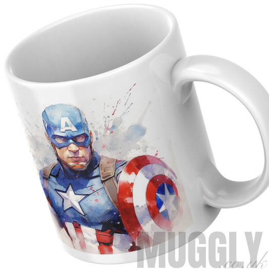 Cap Watercolour Print - Mug