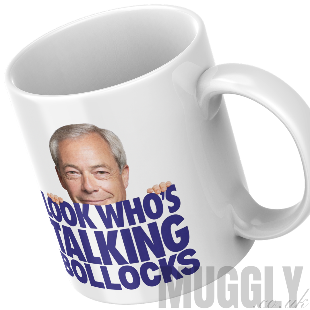 Look Who’s Talking Bollocks - Mug