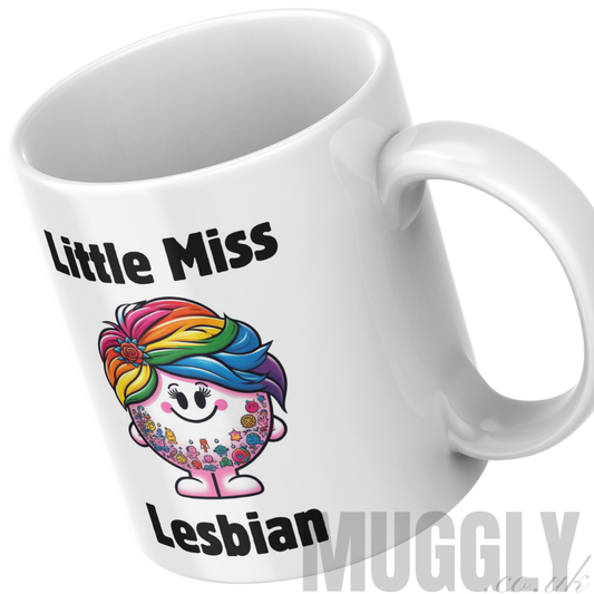 Little Miss Lesbian (short hair) - Mug