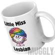 Load image into Gallery viewer, Little Miss Lesbian (short hair) - Mug
