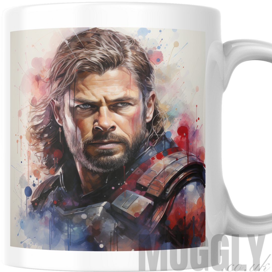 Thunder Watercolour Print - Mug