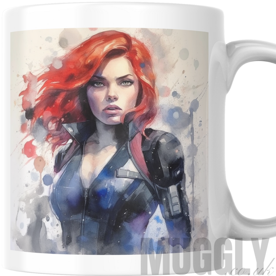Widow Watercolour Print - Mug