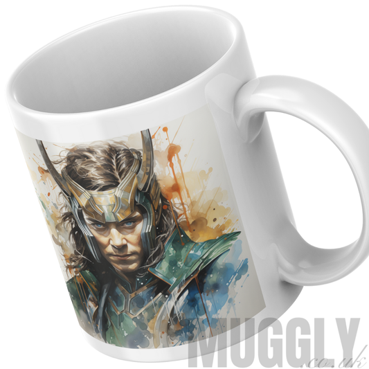Mischief Watercolour Print - Mug