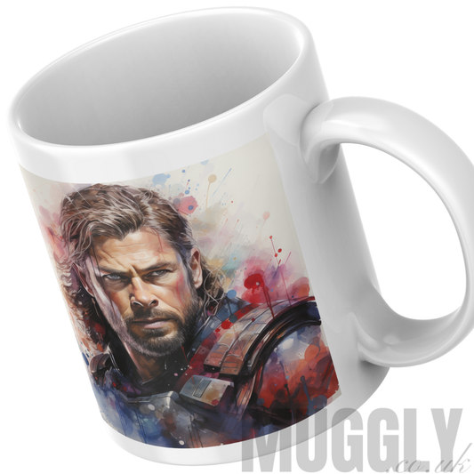 Thunder Watercolour Print - Mug