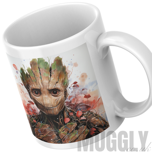Tree Watercolour Print - Mug