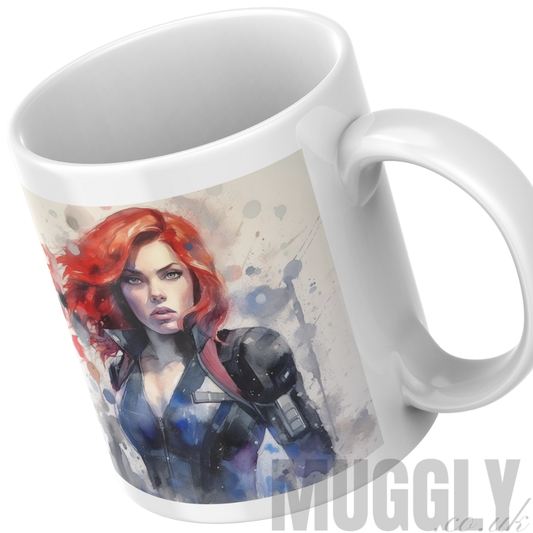 Widow Watercolour Print - Mug