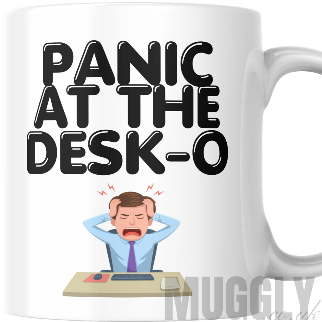 Panic At The Desk-O  - Mug