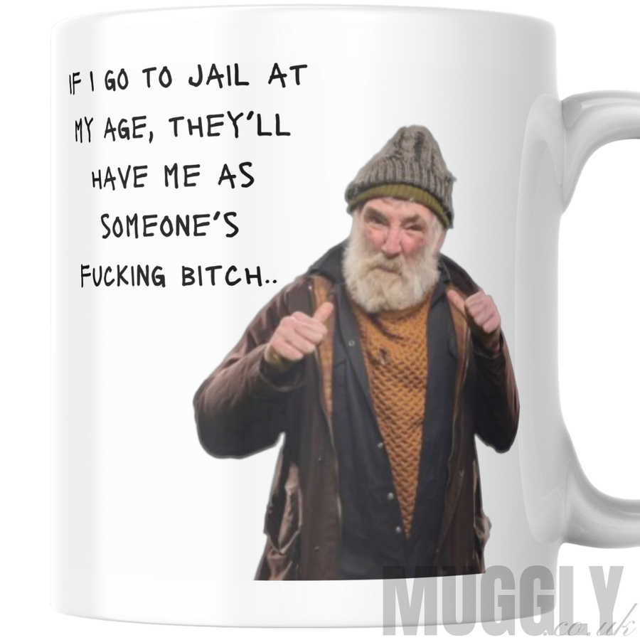 Brassic - Farmer Jim - If I go to jail at my age, they'll have me as someone's fucking bitch - Mug