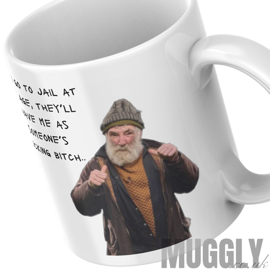 Brassic - Farmer Jim - If I go to jail at my age, they'll have me as someone's fucking bitch - Mug