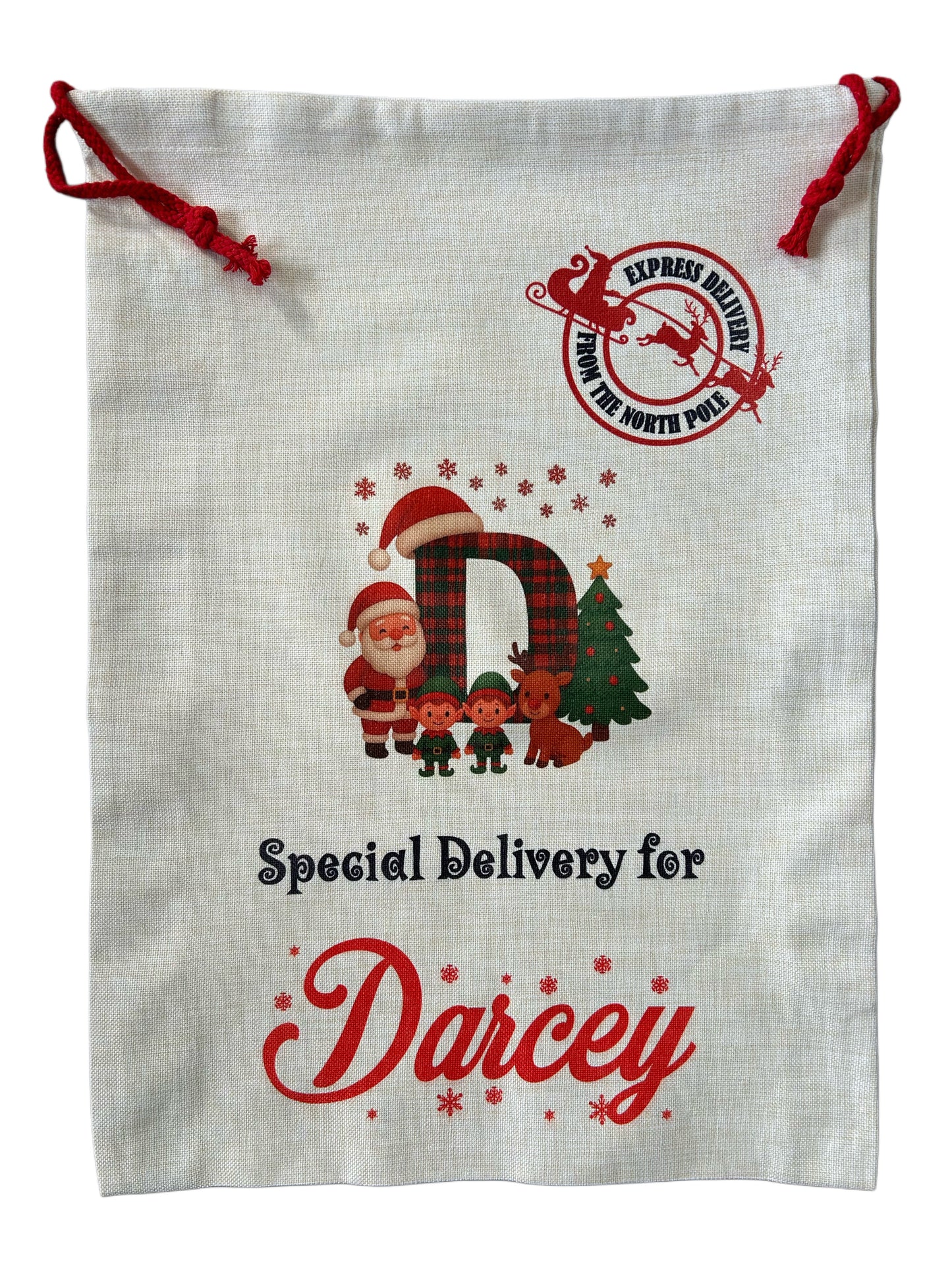 Personalised Santa Sack