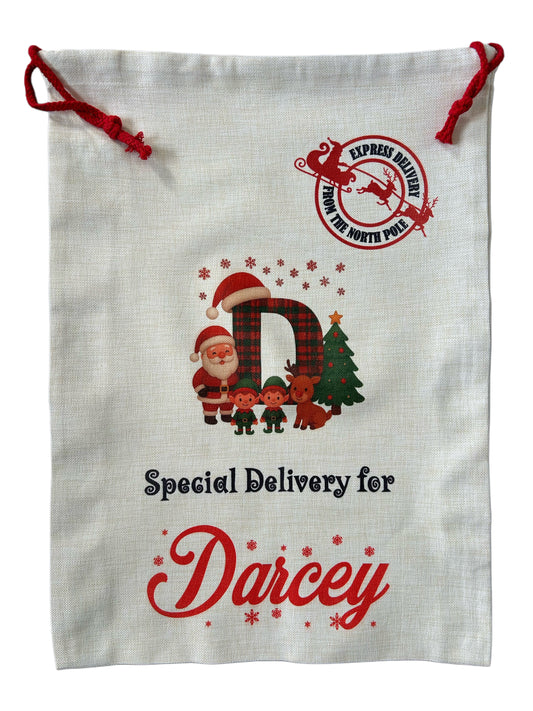 Personalised Santa Sack