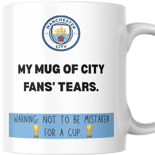 Manchester City Tears Mug
