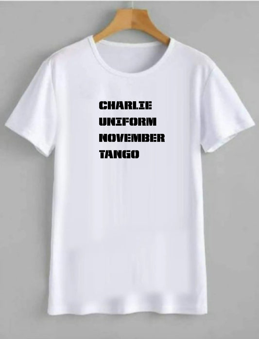 Phonetic Alphabet C U N T - Tee