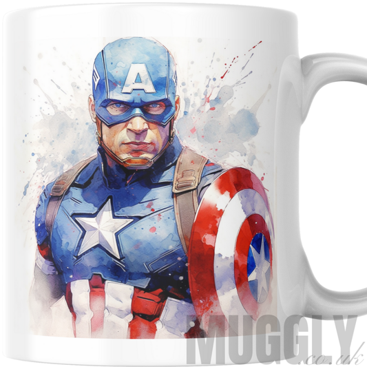 Cap Watercolour Print - Mug