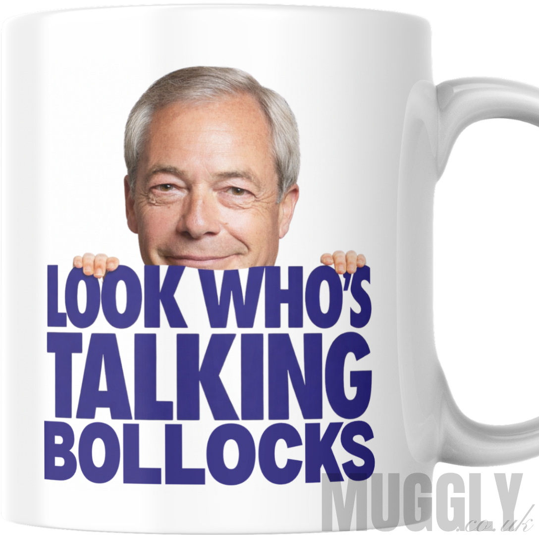 Look Who’s Talking Bollocks - Mug
