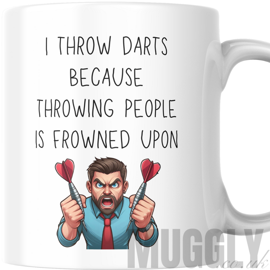 I Throw Darts - Mug