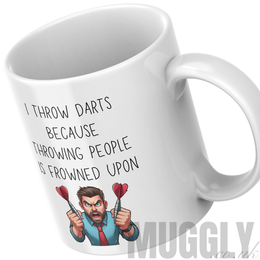I Throw Darts - Mug