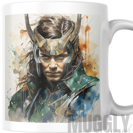 Mischief Watercolour Print - Mug
