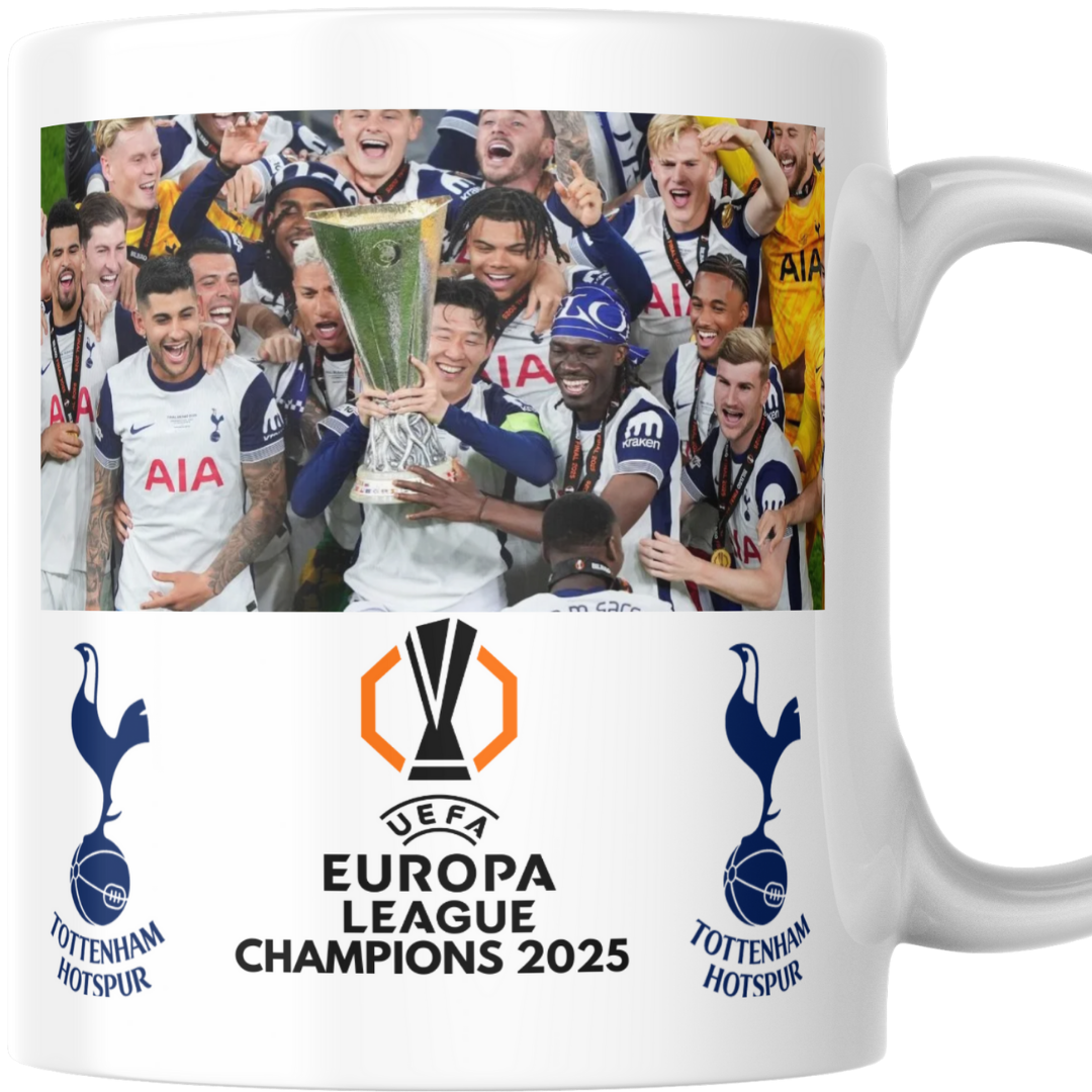 Spurs Europa League Champions 2025 - Mug