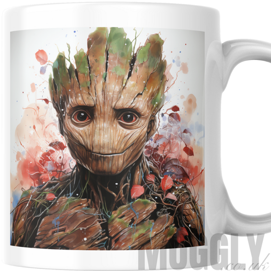 Tree Watercolour Print - Mug