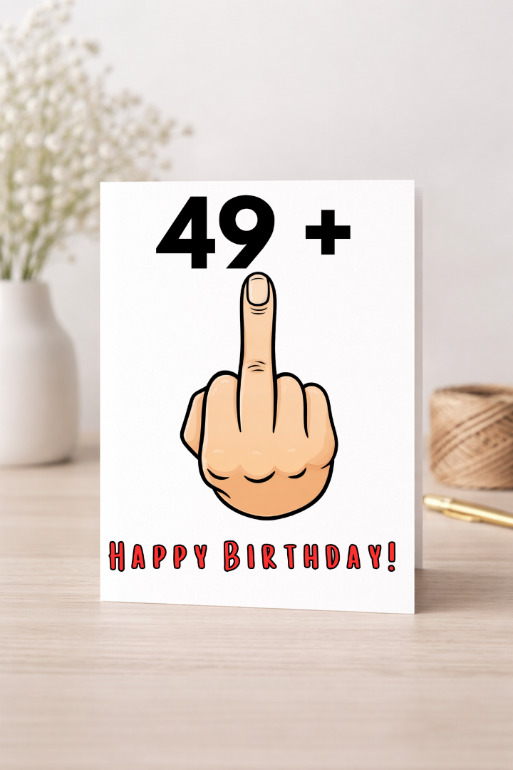 +1 Birthday Card
