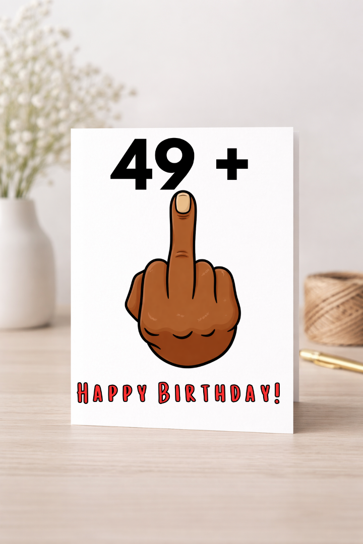 +1 Birthday Card