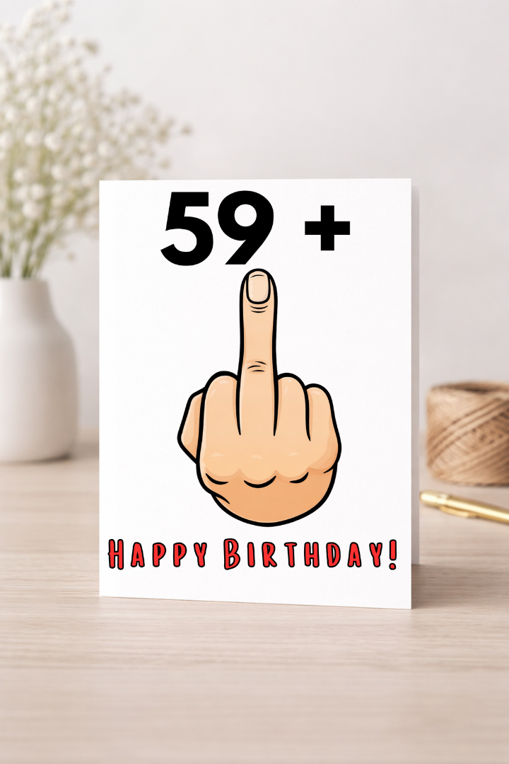+1 Birthday Card