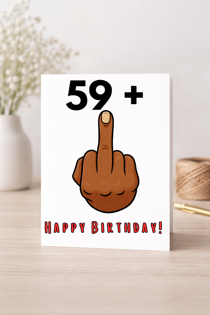 +1 Birthday Card