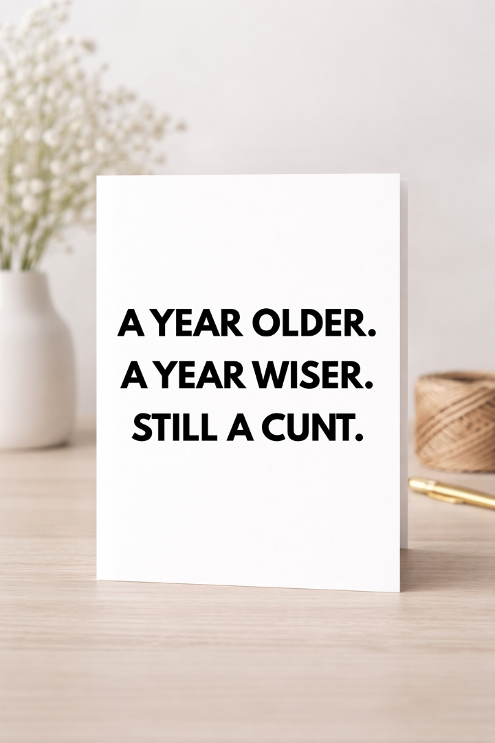 Another Year - Card