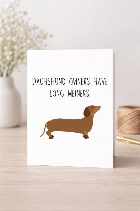 Long Weiners - Card