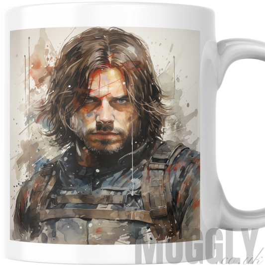 Soldier Watercolour Print - Mug