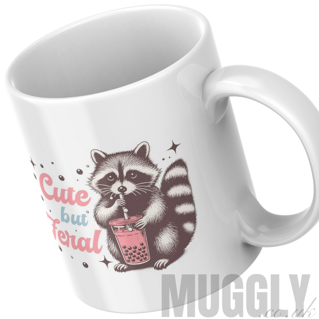 Cute But Feral - Mug