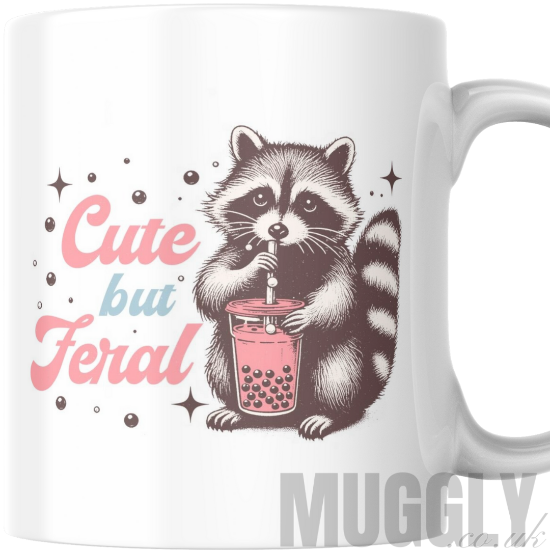 Cute But Feral - Mug