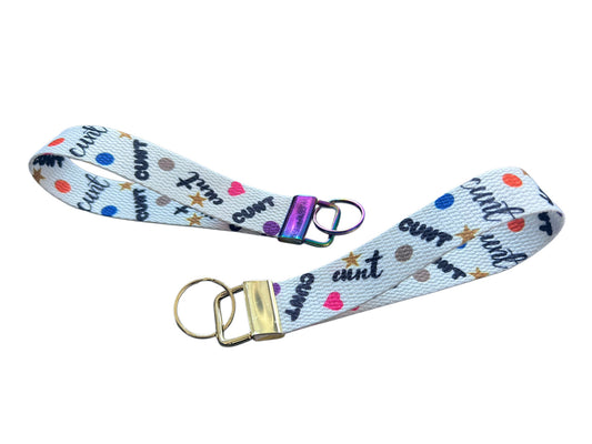 Cunt - Wristlet Keychain