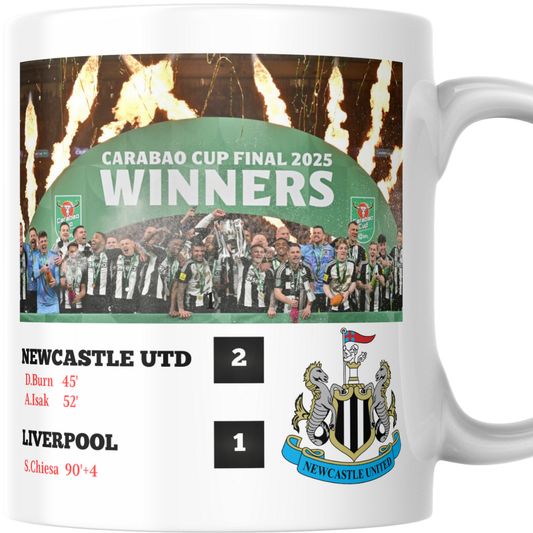 Newcastle Carabao Cup Winners 2025