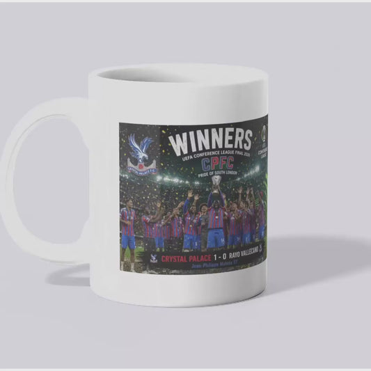 Crystal Palace ECL Winners 2026 Mug