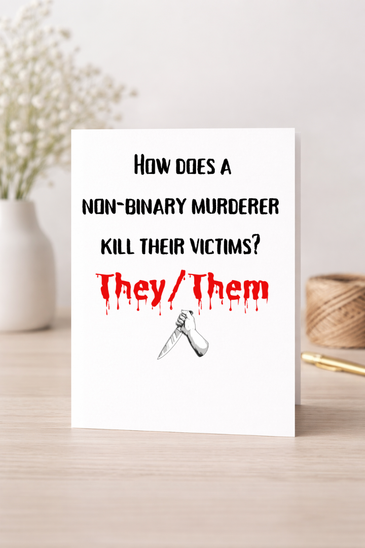 They Slash Them - Card