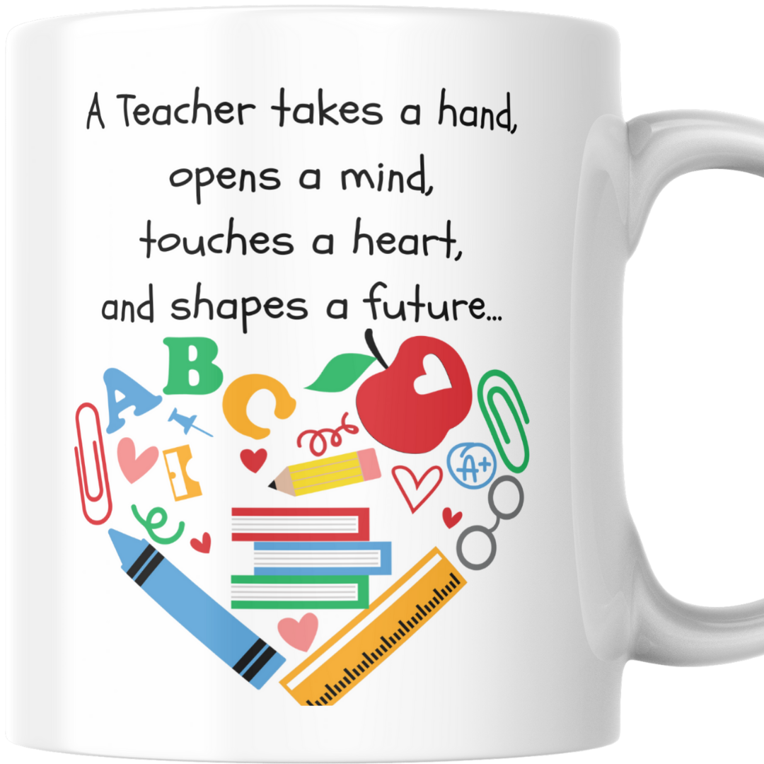 A Teacher takes a hand.. - Mug
