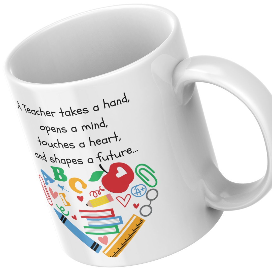 A Teacher takes a hand.. - Mug
