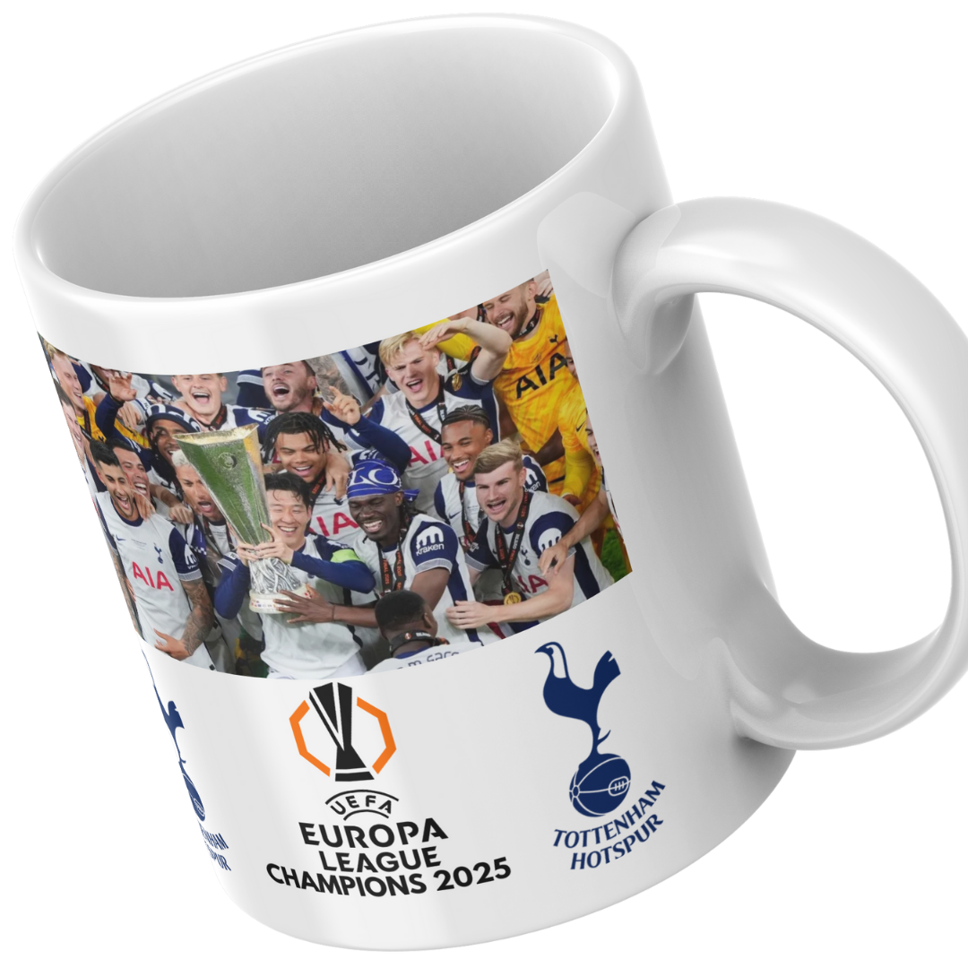 thfc2 Spurs Europa League Champions 2025 - Mug – Muggly