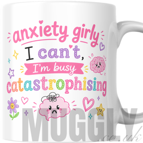 Anxiety Girly - Catastrophising - Mug – Muggly